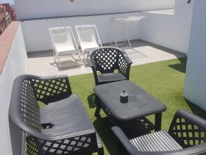 Patio nebo venkovní prostory v ubytování PARADISE FUERTEVENTURA