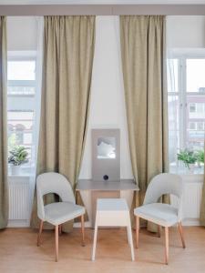 Istumisnurk majutusasutuses Hamnhotellet