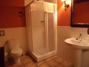 Ванная комната в Casa rural La Toba I y II