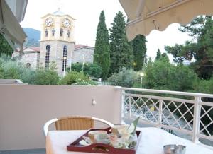 A balcony or terrace at Neon Studios