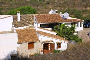 an image of a house with a satellite at Finca Seguró in Sella