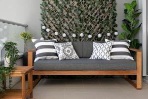 Amazing River View - 3 Bedroom Apartment - Brisbane CBD - Netflix - Fast Wifi - Carpark的休息区