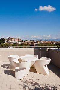Balkón alebo terasa v ubytovaní Hotel Ripa Roma