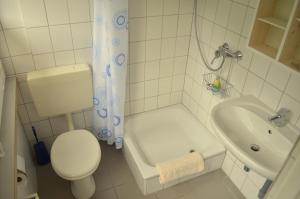Koupelna v ubytování Ferienwohnung Frings in Havixbeck