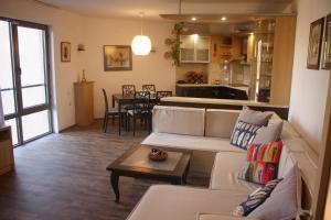 Kuchyň nebo kuchyňský kout v ubytování Central Square Apartment + 18 fotografií