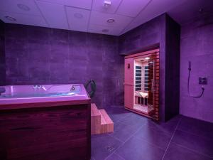 Koupelna v ubytování Hotel TAMMEL