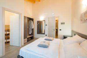 Ένα ή περισσότερα κρεβάτια σε δωμάτιο στο B&B Terrebianche