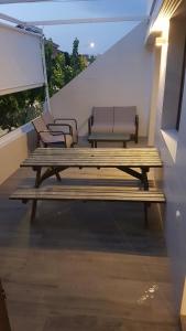 A balcony or terrace at Migyana Horadada