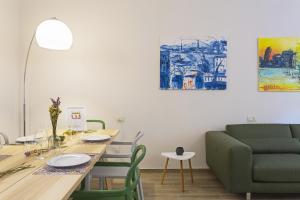 A seating area at Genova XXV Aprile by Wonderful Italy