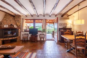 Гостиная зона в PRIORAT Ca la Iolanda "RELAX ESCALADA Y NATURALEZA"