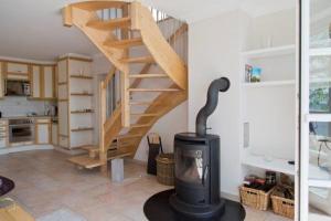 Kuchyň nebo kuchyňský kout v ubytování Traumblick Ferienwohnung + 2 fotografie
