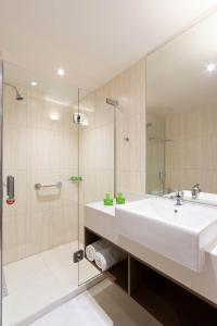 ibis Styles Curitiba Aeroporto tesisinde bir banyo