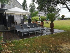 Zahrada ubytování Le Durbuy Lodge