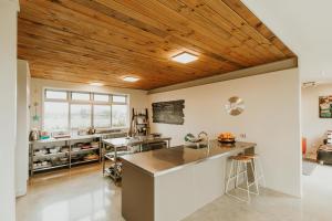 Istumisnurk majutusasutuses Appleby House & Rabbit Island Huts