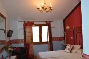 Cama o camas de una habitación en Hotel Rural Remanso