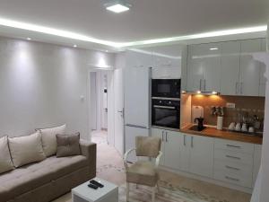 Η κουζίνα ή μικρή κουζίνα στο Kopaonik Superior Lux Apartman