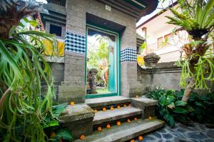 Zahrada ubytování Flamboyant Villa Ubud