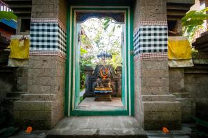 Zahrada ubytování Flamboyant Villa Ubud