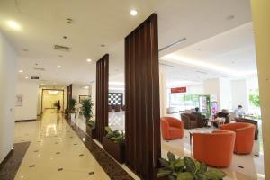 Лобби или стойка регистрации в Vinhomes Times City Apartment - by Bayhomes