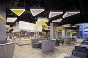 Area soggiorno di YELLO Hotel Harmoni
