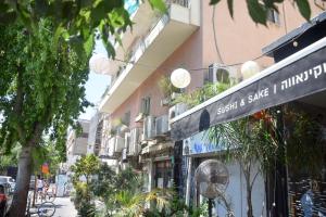 Budova, kde se aparthotel nachází