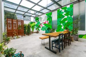 Zahrada ubytování HOME++ Xi'an