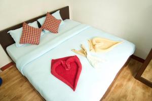 Katil atau katil-katil dalam bilik di Hope Guest House