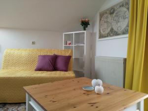 Posezení v ubytování Appartements Apfelblüte
