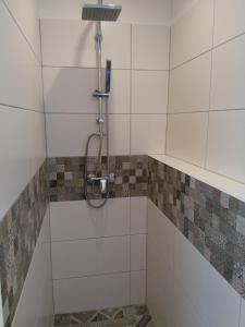 Koupelna v ubytování Appartements Apfelblüte
