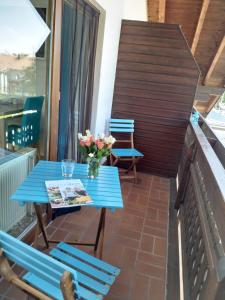 Balkón nebo terasa v ubytování Appartements Apfelblüte