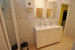 Koupelna v ubytování Oasis hostel
