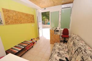 Posezení v ubytování Oasis hostel