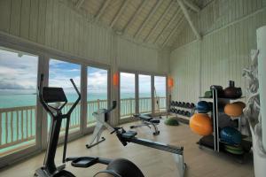 Fitness centrum a/nebo fitness zařízení v ubytování Soneva Jani