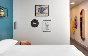 Postel nebo postele na pokoji v ubytování Hôtel ibis Styles Clermont-Ferrand Gare