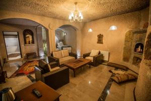 Χώρος καθιστικού στο Lavender Cave Hotel