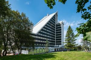 Das Gebäude in dem sich das Hotel befindet