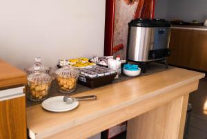 Comida no hotel ou em algum lugar perto