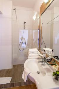 Koupelna v ubytování Fonte Hotel