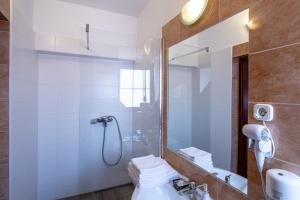Koupelna v ubytování Fonte Hotel