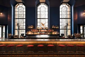 Lounge nebo bar v ubytování The Beekman Tower, Trademark Collection by Wyndham