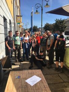 Goście zatrzymujący się w obiekcie Pension Sunnseitn - Gasthof - Café - Weinkeller