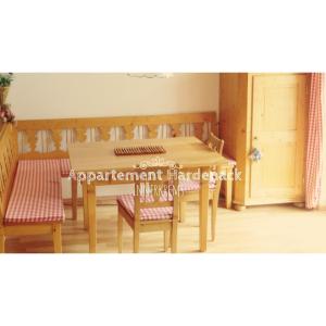 Posezení v ubytování Appartement Hardenack