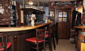 Lounge nebo bar v ubytování Braustube Wehle