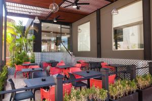 Posezení v ubytování Wyndham Garden Cancun Downtown