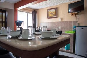 Köök või kööginurk majutusasutuses Isabel Suites