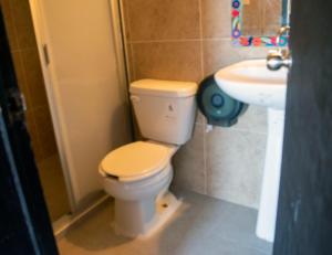 Vannituba majutusasutuses Isabel Suites