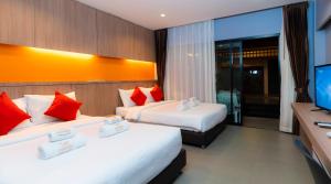 Little Paradise Haad Rin Koh Phangan客房内的一张或多张床位