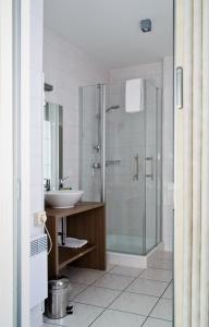 Kylpyhuone majoituspaikassa Hotel Essenza