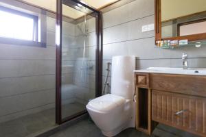 Kupatilo u objektu Piumara Residence