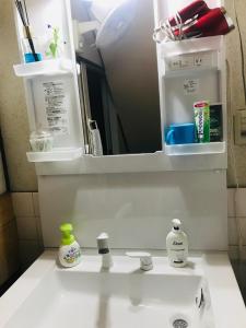 赤塔旅馆的一间浴室